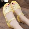 Women's Sandals Are Anti Slip Wear-resistant Lightweight Plastic Retro Office Sandals for Women