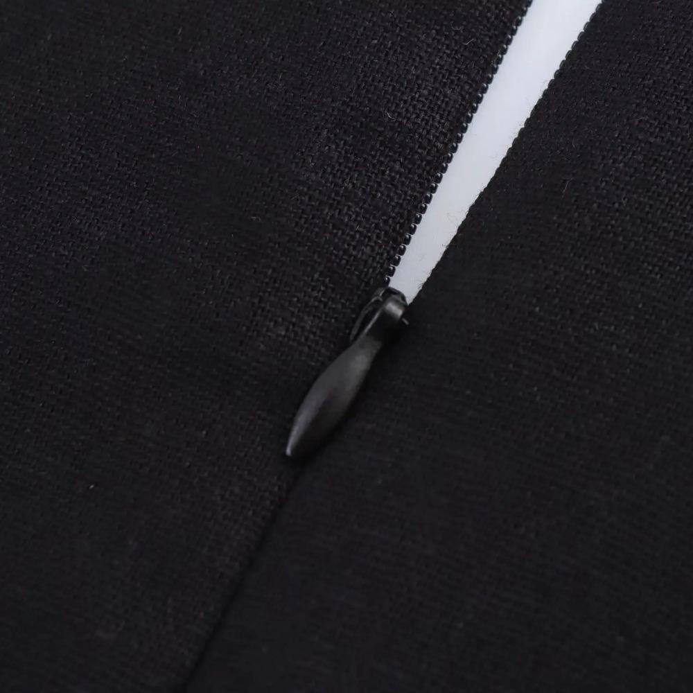 Women's A-line Long Dress Elegant Square Neck Sleeveless Wide Sling Maxi Dresses Lady Commute Button Dresses