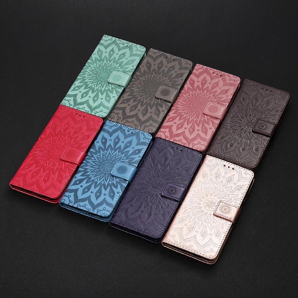 3D Embossed Pattern Flip Case For Samsung Galaxy A06 A15 A16 A24 A25 A35 A55 Shockproof Book PU Leather Wallet Cover Card Holder