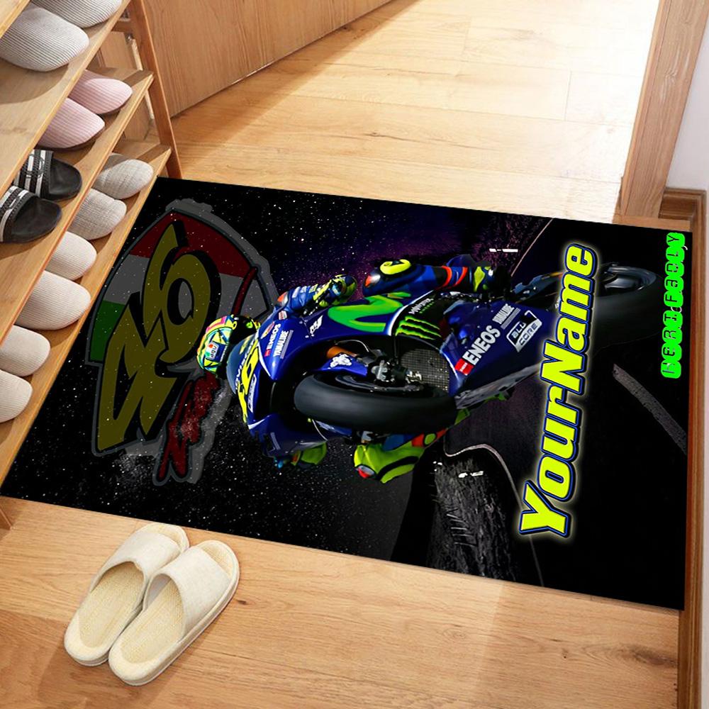 Doctor46 Customized Name Area Rug Suitable For Kitchen Living Rooms Bedrooms Balcony Antislip Carpet Decorate Offices Perfect Gift For Friends Family