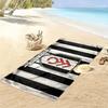 Fulham FC Print Beach Towel, Large Soft Quick Dry Towel for Beach Camping Swimming