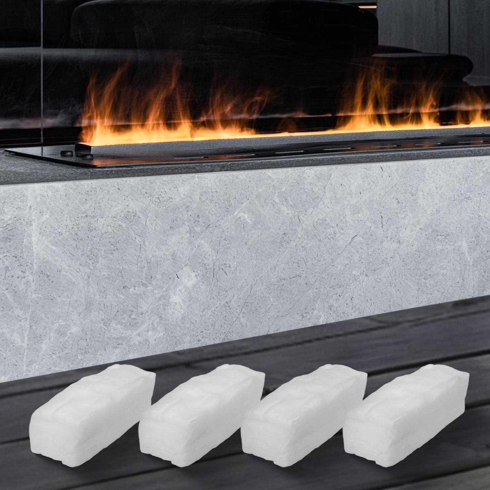 Fireplace Accessories Bioethanol Fireplace 8*12inch Extended Burn Time Sponge Heat Resistant Fiber Long Burn Time