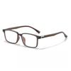 New Ultra Light TR90 Square Anti Blue Light Glasses High-end Simplicity Comfortable Business Men and Women Plain Eyeglasses