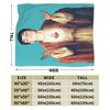 Inspired by Argentine Blanket Rapper Milo J for Pop Super Soft Funny Plush Throw Blanket For Picnic Flannel Bedspread Bed Cover
