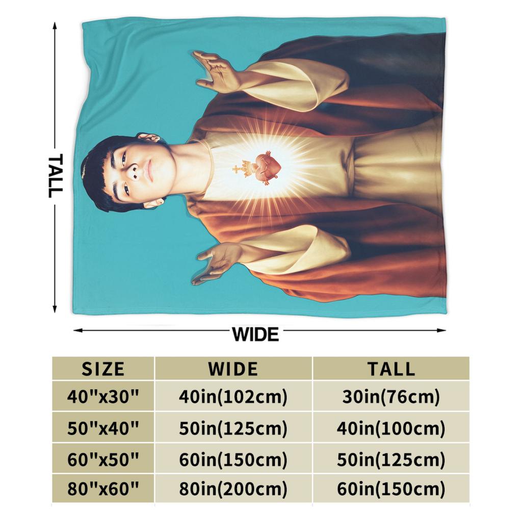Inspired by Argentine Blanket Rapper Milo J for Pop Super Soft Funny Plush Throw Blanket For Picnic Flannel Bedspread Bed Cover