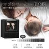 Automatic Watch Winder, Made in Japan with Mabuchi Motor Design, Fits All Men's and Women's Watches, 2022 Upgrade (Black Leather-135B)