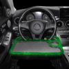 Diamant Auto Tisch Lenkrad Tisch Auto Essen Getränke Kaffee Tablett Tragbare Laptop Tablet Halter Tablett Bling Zubehör