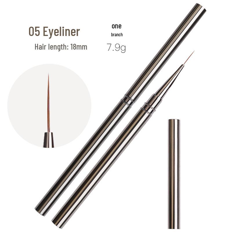 Japanese Professional Ultra-Fine Metal Nail Art Liner Pen for Nail Salon - Precision Drawing and Dotting Tool