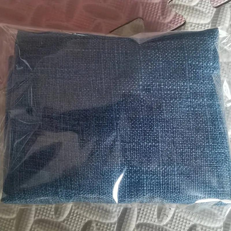 1 Stück Leinen Körperkissenbezug, Langer runder Stützkissenbezug für Bett, Sofa, Nacken-, Rücken-, Taillenstützkissen