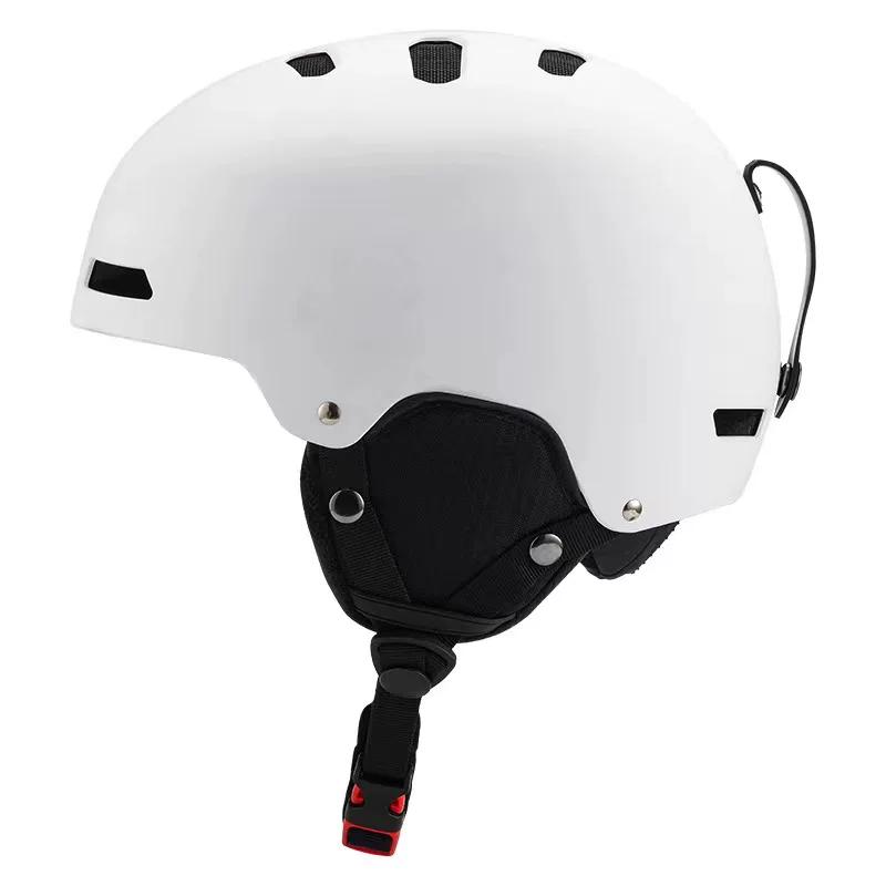 Winter Professional Ski Anti-Collision Sports Helmet Men's and Women's Neutral Ear Protection Removable Lining Helmet Integrated Molding