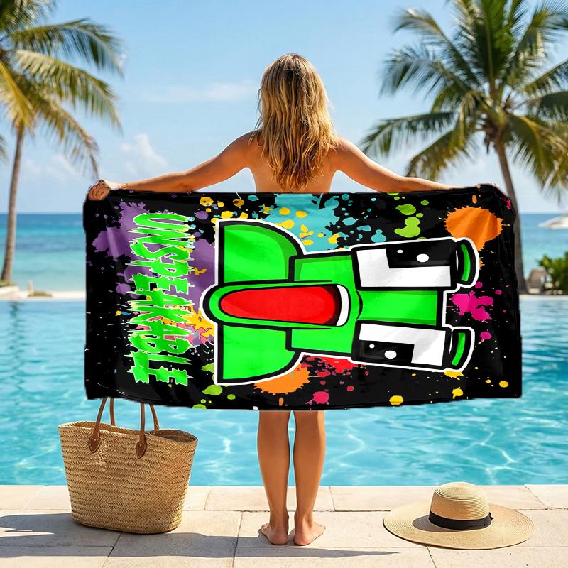Unspeakable Fashion Beach Towel: Ideal for Summer Adventures Soft, absorbent and quick drying suitable for swimming and bathing
