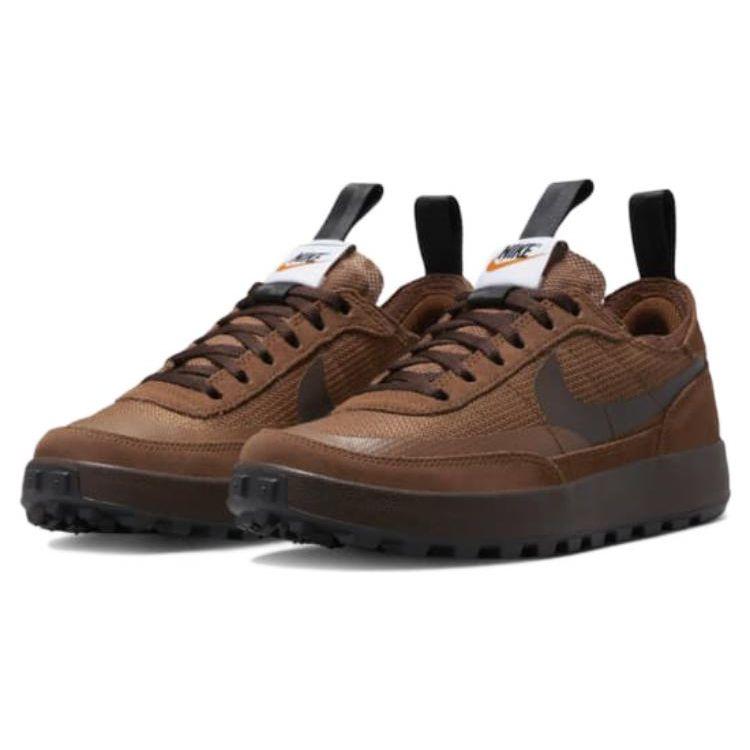 Tom Sachs x NikeCraft Chaussure à usage général Marron Femme Baskets Pecan Dark-Field-Marron DA6672-201