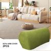 2PCS/Set Sofa Armrest Cover For Living Room Elastic Jacquard Armchair Cover Couch Case Non Slip Sofa Slipcover Corner Case Decor