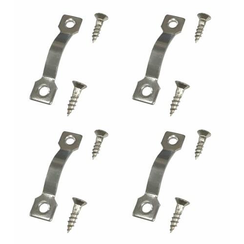 Fukui Metal Crafts Stainless Steel Hanging Frames for Wall Hanging, Small, F-0186, 2-Pack