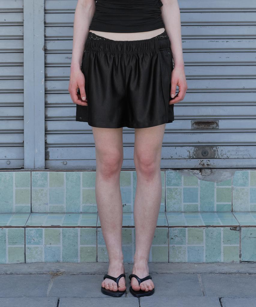 SUNBURNPROJECT Mesh Boxer Shorts, Black