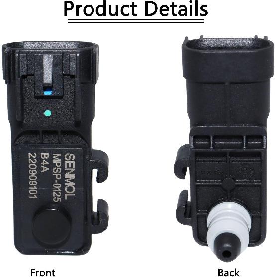 Fuel Tank Pressure Sensor 13502903 AS500 Compatible with Buick Chevrolet Impala Silverado Equinox Cobalt Cadillac GMC Sierra Yukon Hummer Pontiac G6