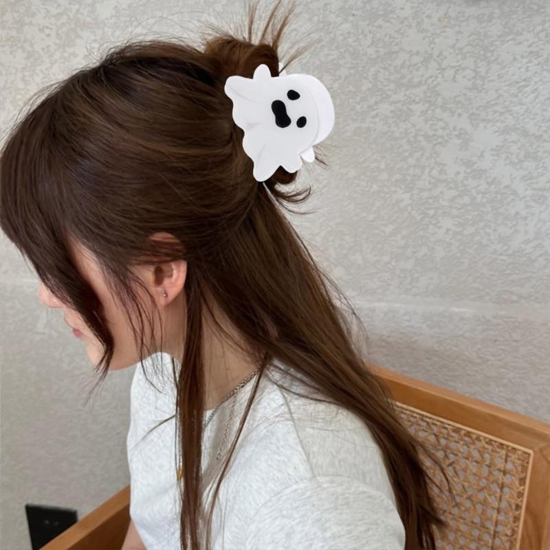 Sparkling Halloween Hairpins Permanent Acrylic Material Comfortable Wear Party Theme Accessories for Women Men Children