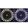 Astrology Tarots Table Altar Cloth Metaphysical Board Game Mat Pendulum Divinations Altar Tablecloth Board Game Card Pad