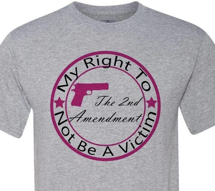 2nd Amendment - My Right Not to be a Victim - Patriotic - Unisex - Fast Ship XXXXL