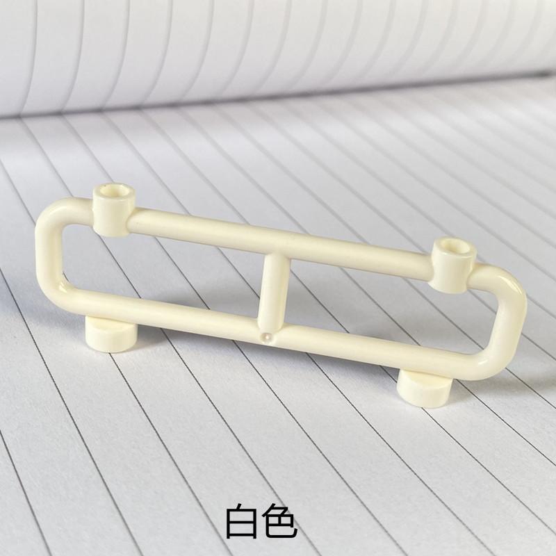 Domestic Small Particle Building Block Diy Accessories, Compatible With 2486 Parts 1X8X2 Iron Railings, Iron Horses, Fences