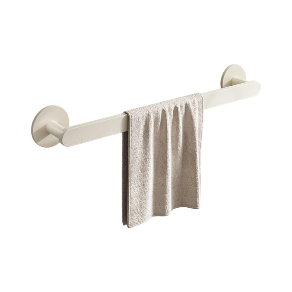 Solid Color Bathroom Towel Rack Wall-mounted Towel Hanger Towel Organizer Shoe Storage Shelf Home