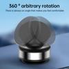Car Magnetic Vacuum Adsorption Bracket 360 Degree Rotating Aluminum Alloy Mobile Phone Holder For 4.7-inch Or Above Smartphones