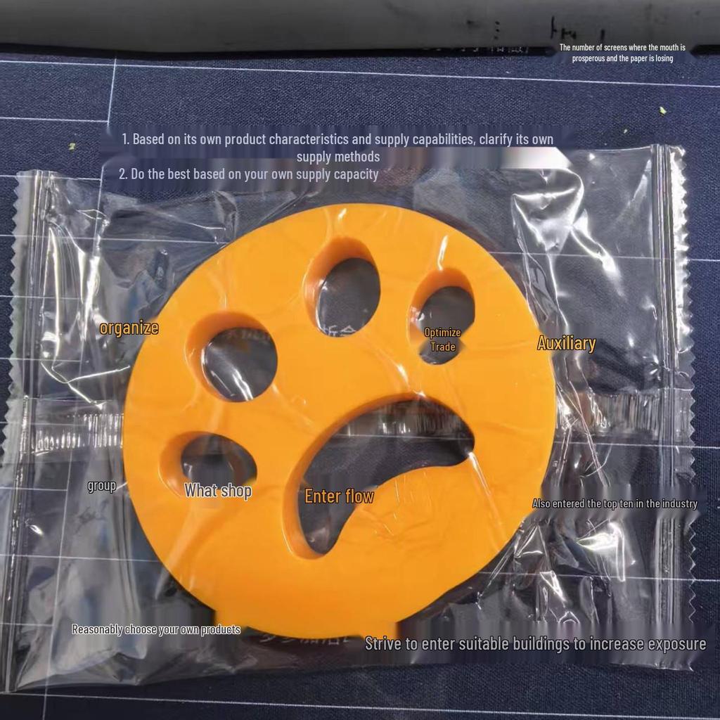 Silikon Katzenpfote Fusselentferner für Waschmaschinen - Tierhaare & Staub Reiniger