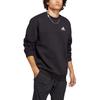 adidas Sweatshirts Men's Black Crew Neck Moderate Other HN4758