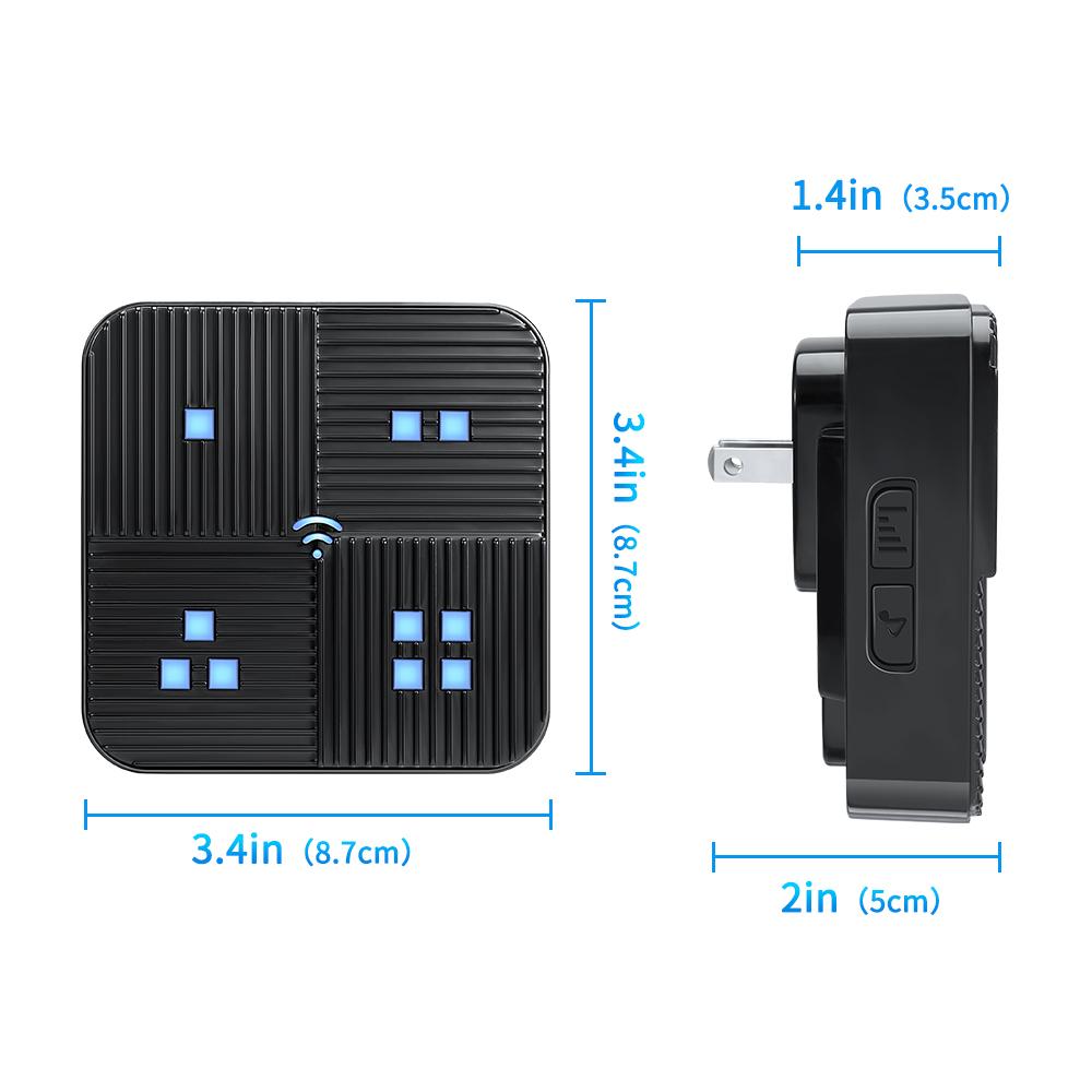 Wireless Driveway Alarm 800M Long Range PIR Motion Sensor Detector Indoor Garage Welcome Burglar Alarm Secure System