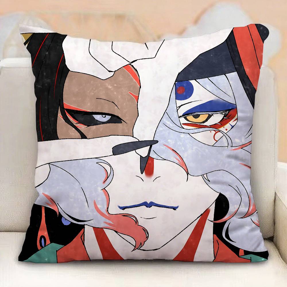 

Мононокэ Кусуриури Наволочка Наволочки Домашний декор Декор для гостиной Наволочки для подушек 16x16Inch