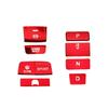 Auto Interior-Gear Shift Box Panel Button Cover Trim For Honda Accord 2018-