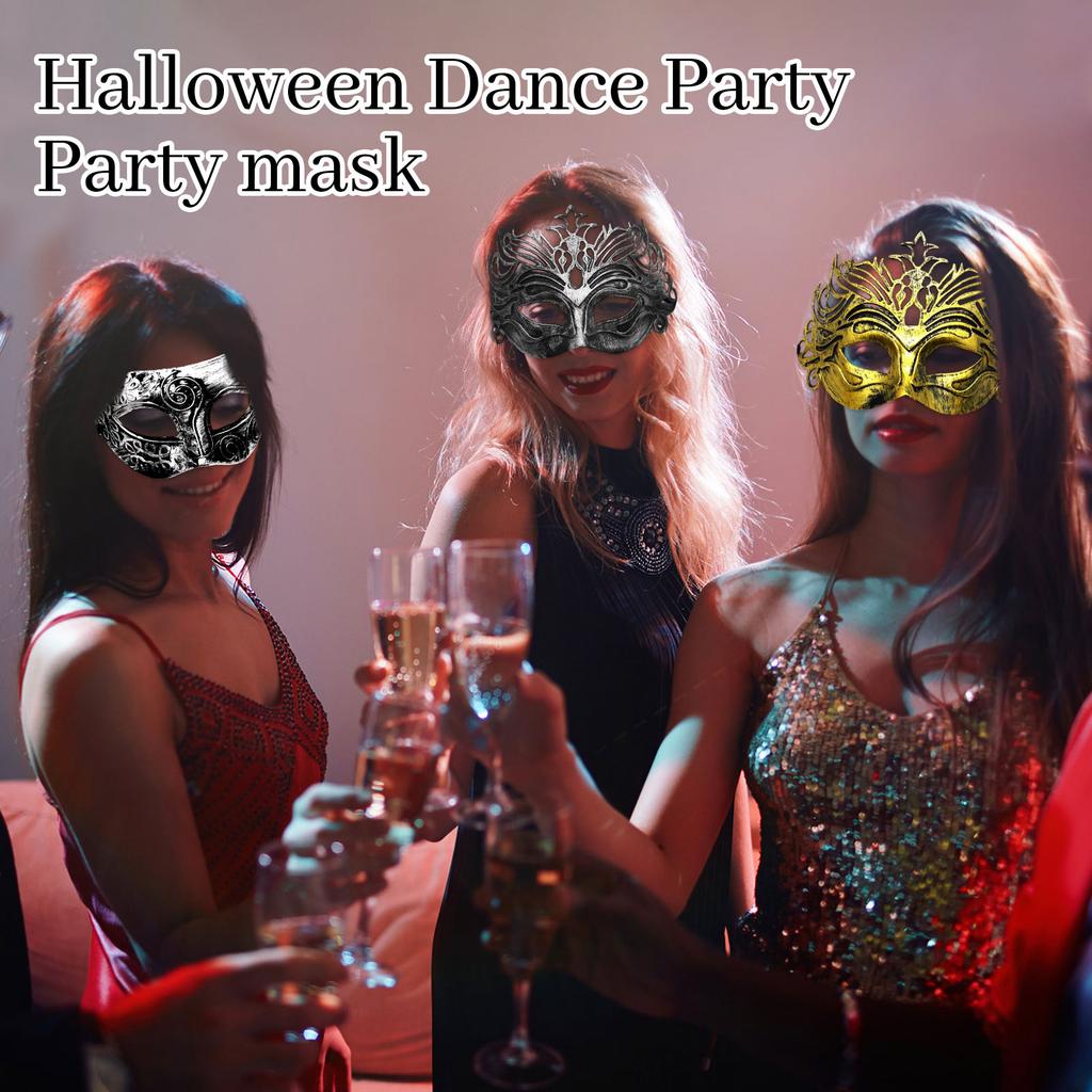 Karnival Retro Vintage Premium Mask  Halloween Party Mask  Herrars Antik Romersk Mask