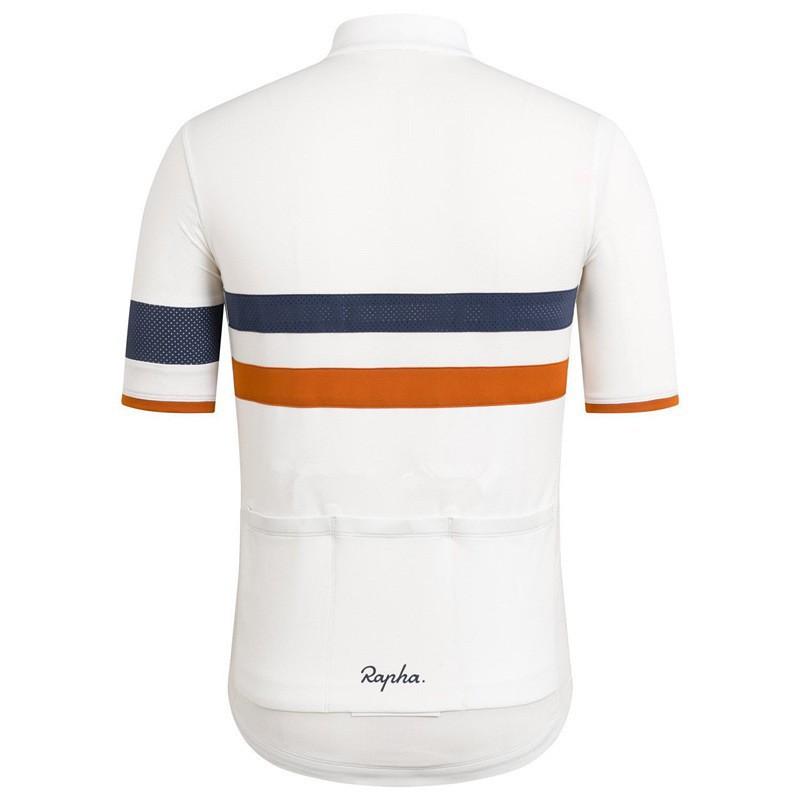 Rapha Classic Double-pole Three-color Short-sleeved Cycling Clothes Men's Outdoor Quick-drying Top