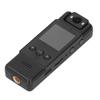 Body Video Recorder Black 1080P Portable 180° Rotatable Lens 1.3 Inch LCD Screen Supports Back Clip 