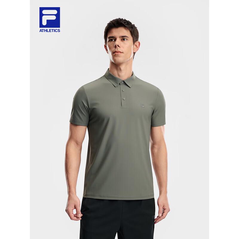 

FILA Men s Knit Short Sleeve Polo Shirt EU 42