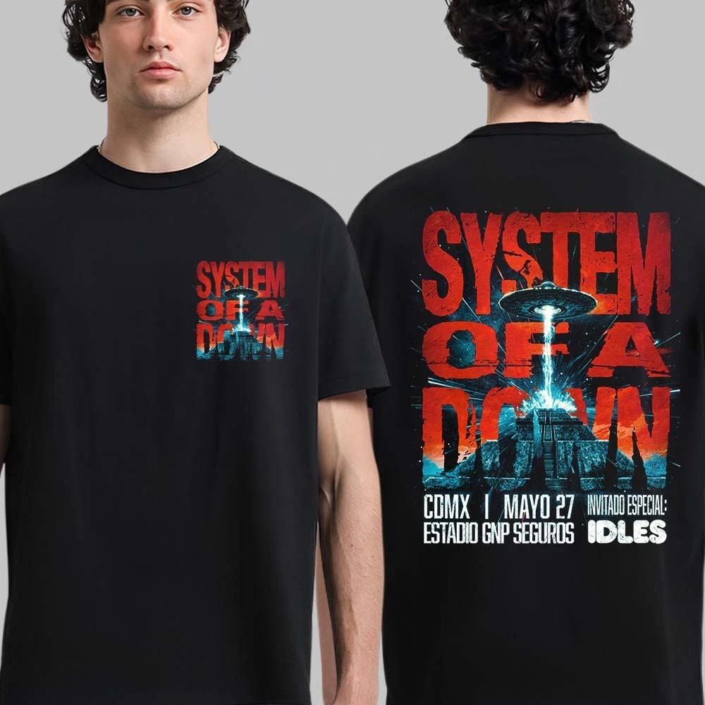 System Of A Down Mexico Tour CDMX 2026 At Estadio GNP Seguros On May 27 T-Shirt S