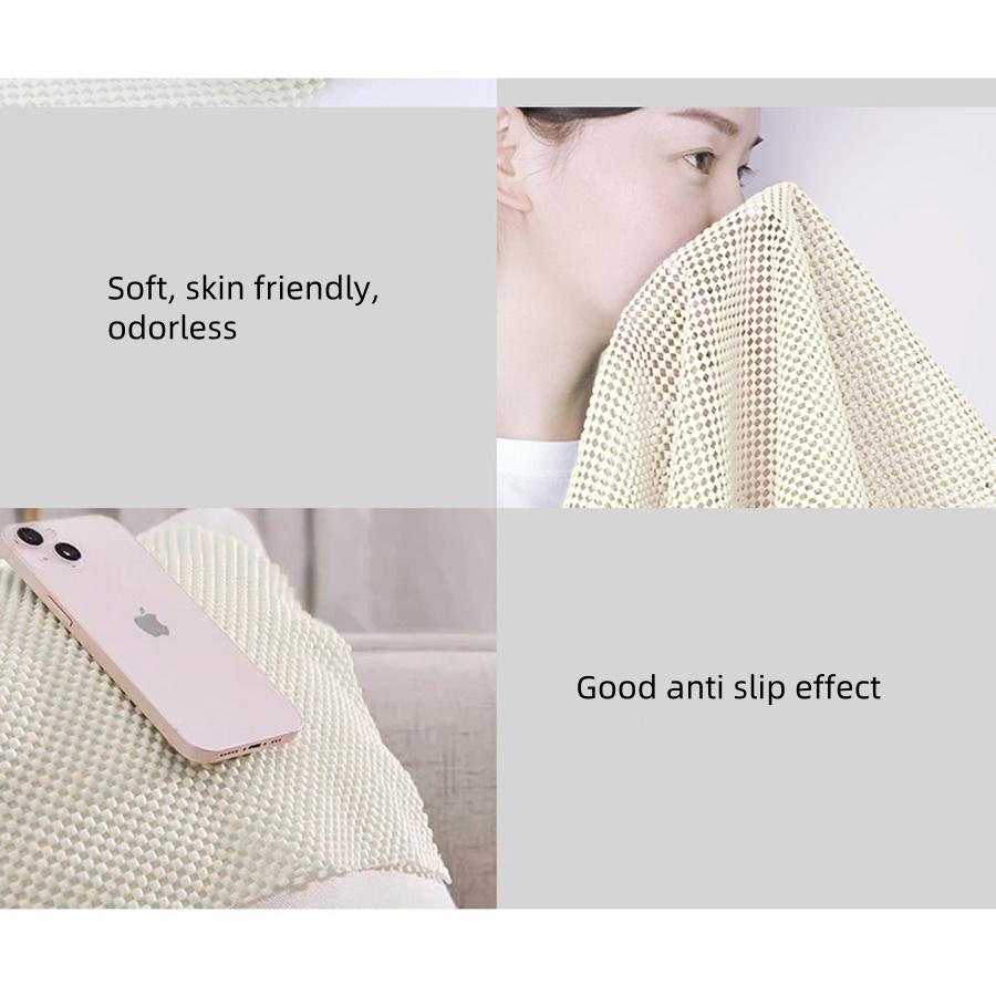 Shelf and Drawer Liner Non-Adhesive Non Slip and Grip Durable Clean Pad Cabinet Liner for Drawers, Shelves, Cabinets, Desks