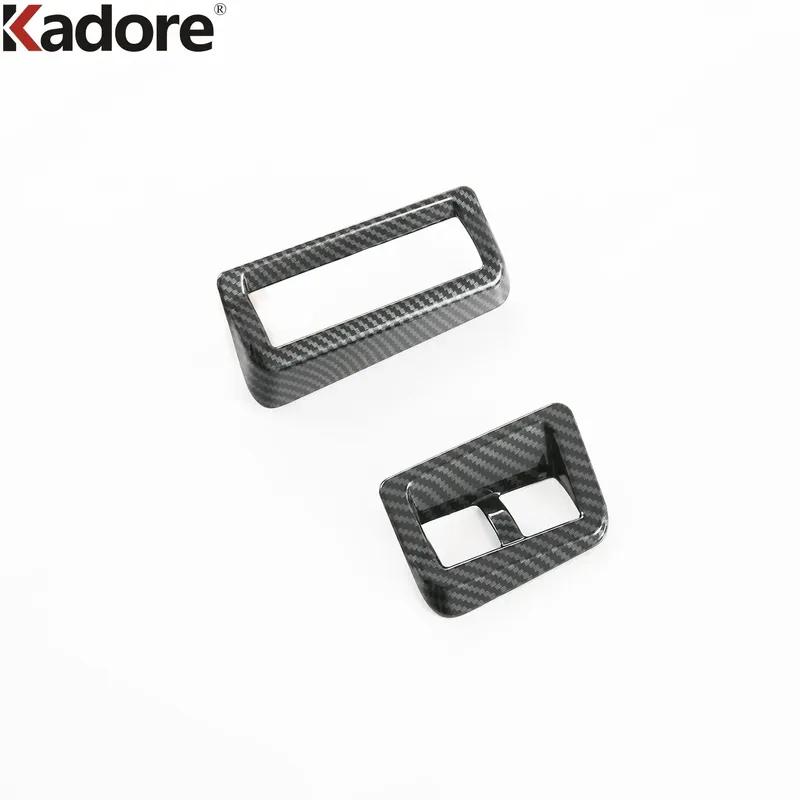 Car Head Light Lamp Switch Button Panel Cover Trim For Toyota Corolla Cross - 2024 Carbon Fiber Interior Accessories