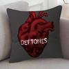 Rock Band Deftones Cute Cartoon L Game Cushion Cover Pillowcase Upholstery Sofa Throw Pillow Home Decor Pillowcas
