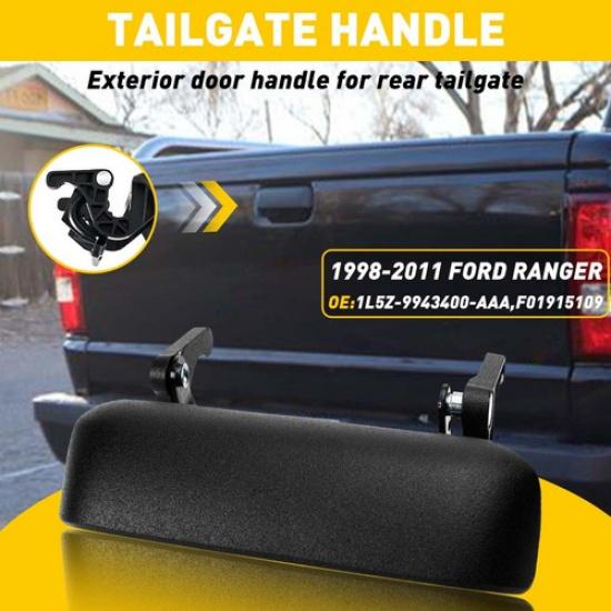 Fits Ford Ranger Tailgate Handle Rear Outside Exterior Gate Lift Textured H