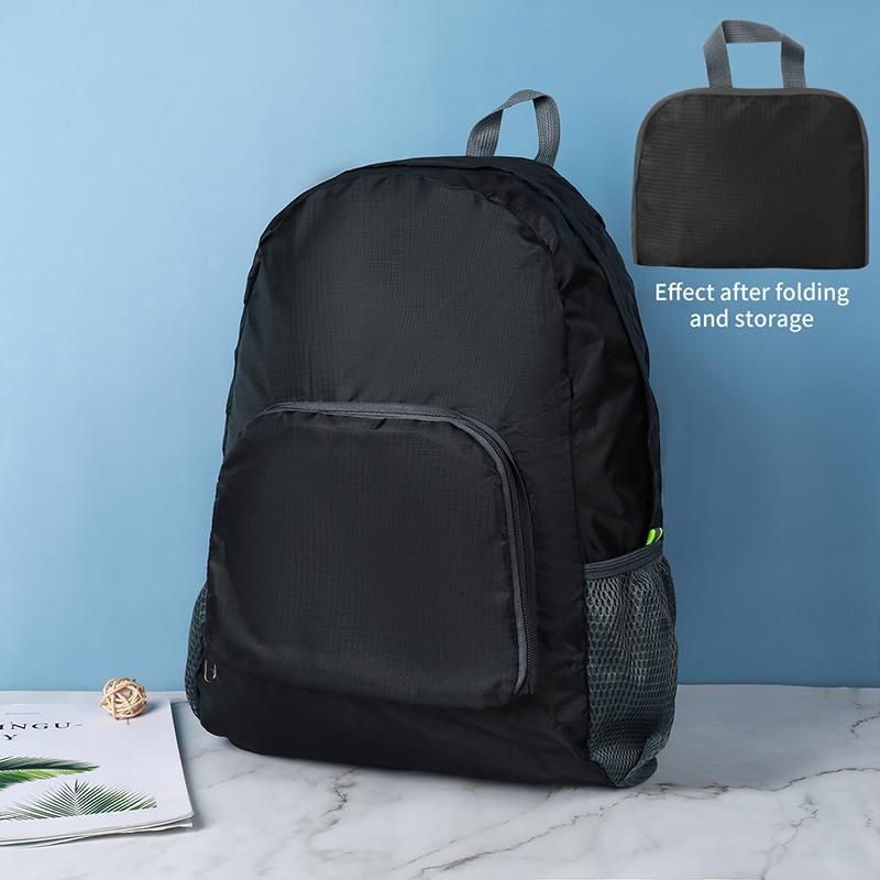 Outdoor Backpack Leisure Large Capacity Lightweight Water Proof Foldable Backpack Outdoor Travel Book Bag
