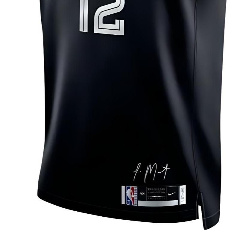 Nike X NBA Memphis Grizzlies Icon Edition Jerseys 'Ja Morant 12' Men's DH8072-010