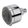 Bathroom Shower Head Multifunction Pressurized Removable Rotating Shower Head Top Sprinkler 5-setting Adjustable