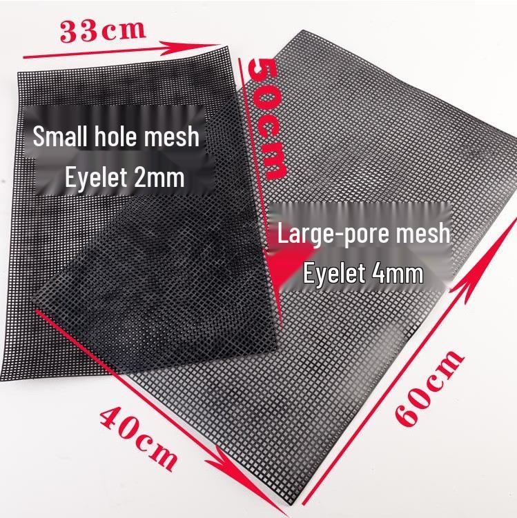 

Mesh Bag Divider and Lining Hook for DIY Bead Bag Crafting White Small Mesh