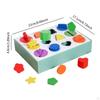 Fine Motor Skills Color Toy Sorting Developmental Training Wooden Educational Game