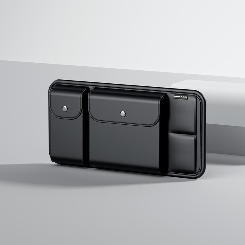 

2025 Car Sunshade Storage Multifunctional Car Glasses Holder In Car Driver s License Bag Ticket Card Holder Storage Bag чёрный