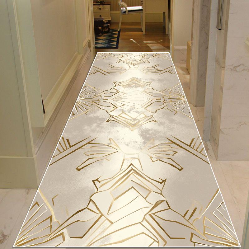 Teppiche im europäischen Stil für Flur, Diele, Loungebereich, Luxus-Flurläufer, Durchgang, Türbereich, Bodenmatten, anpassbar