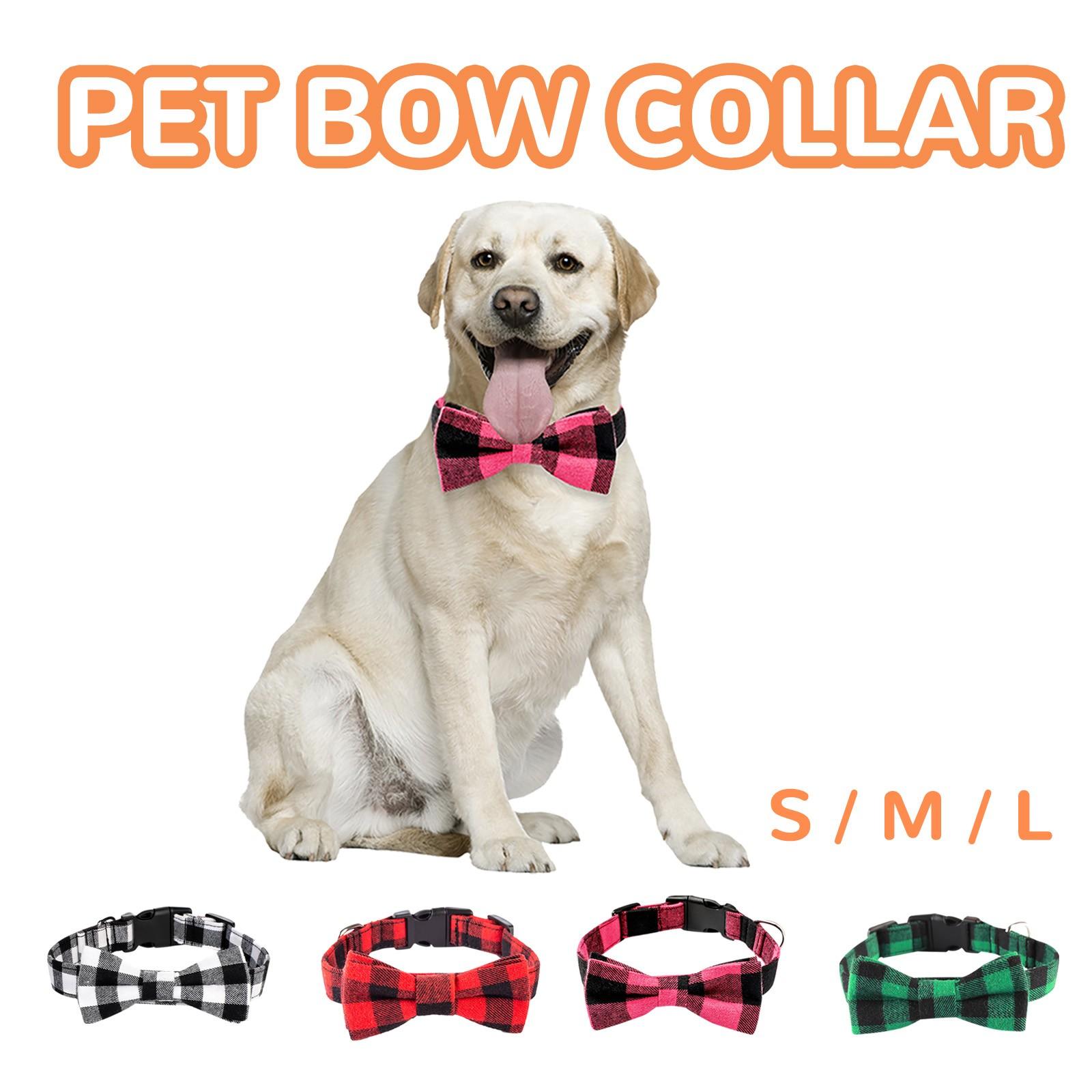 

Folulus Ошейники для домашних животных со съемными бантиками, товары для животных, ошейники для собак с бантиками