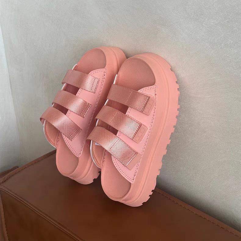 

Синий шкаф, увеличение высоты на 5 см~ однословный мягкий низ, конфетный цвет, ощущение, что наступаешь на дерьмо, застежка на липучке, легкий и большой толстый низ 42