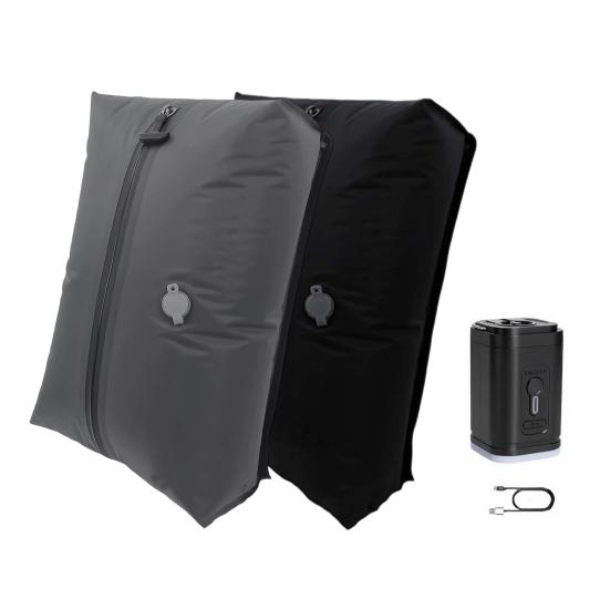 Pungi cu compresie prin vacuum cu pompă Pungi de sigilare prin vacuum pentru călătorii Pungi de compresie reutilizabile impermeabile pentru haine Valize Rucsacuri Organizarea casei